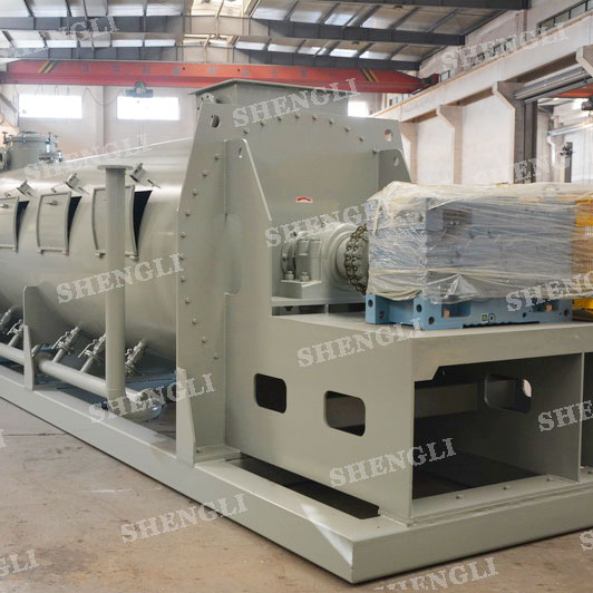 CMS-15000 單軸連續(xù)式攪拌機(jī)，用于固廢處理